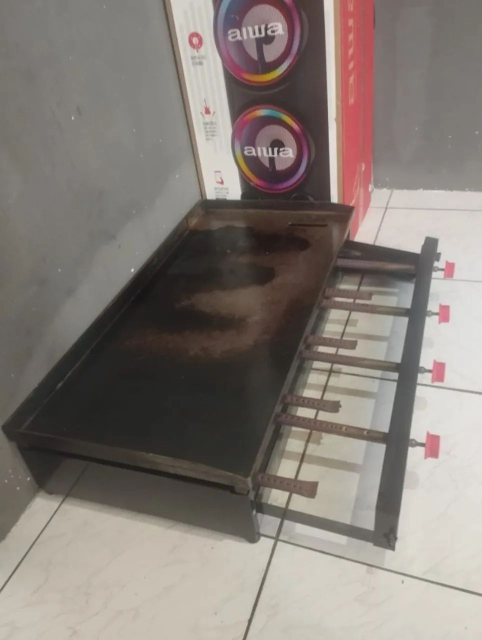 Chapa Profissional a Gás  - Foto 2