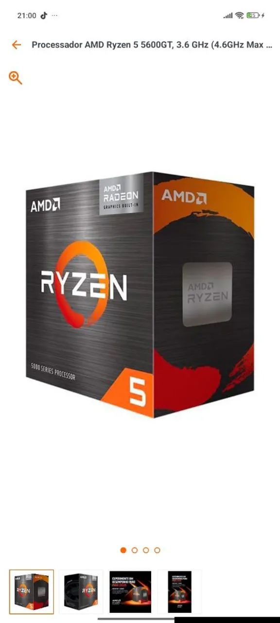 Vendo processador Ryzen 5 5600gt
