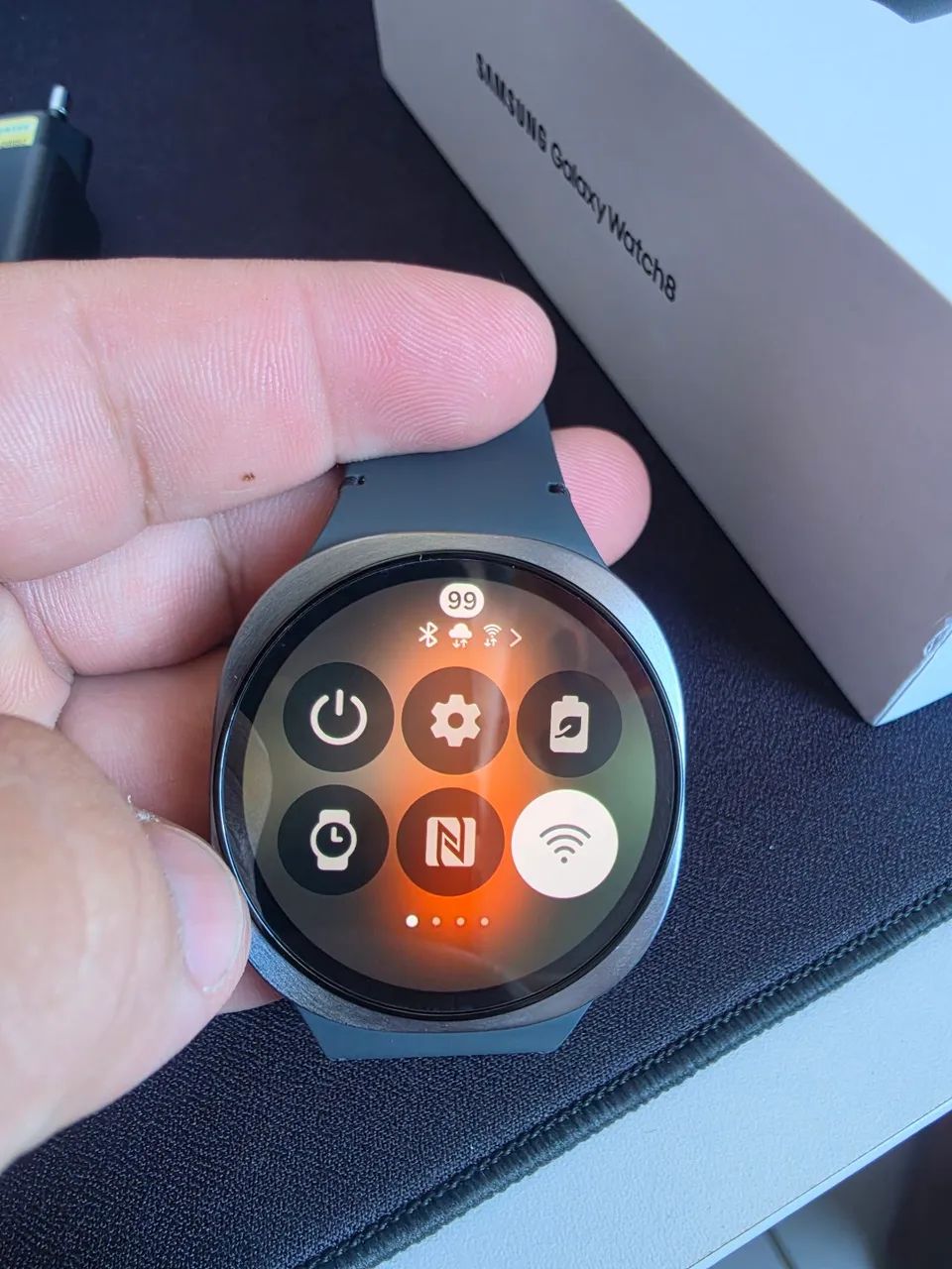 Galaxy watch 8 44mm BT novinho 10 messes de garantia - Foto 2