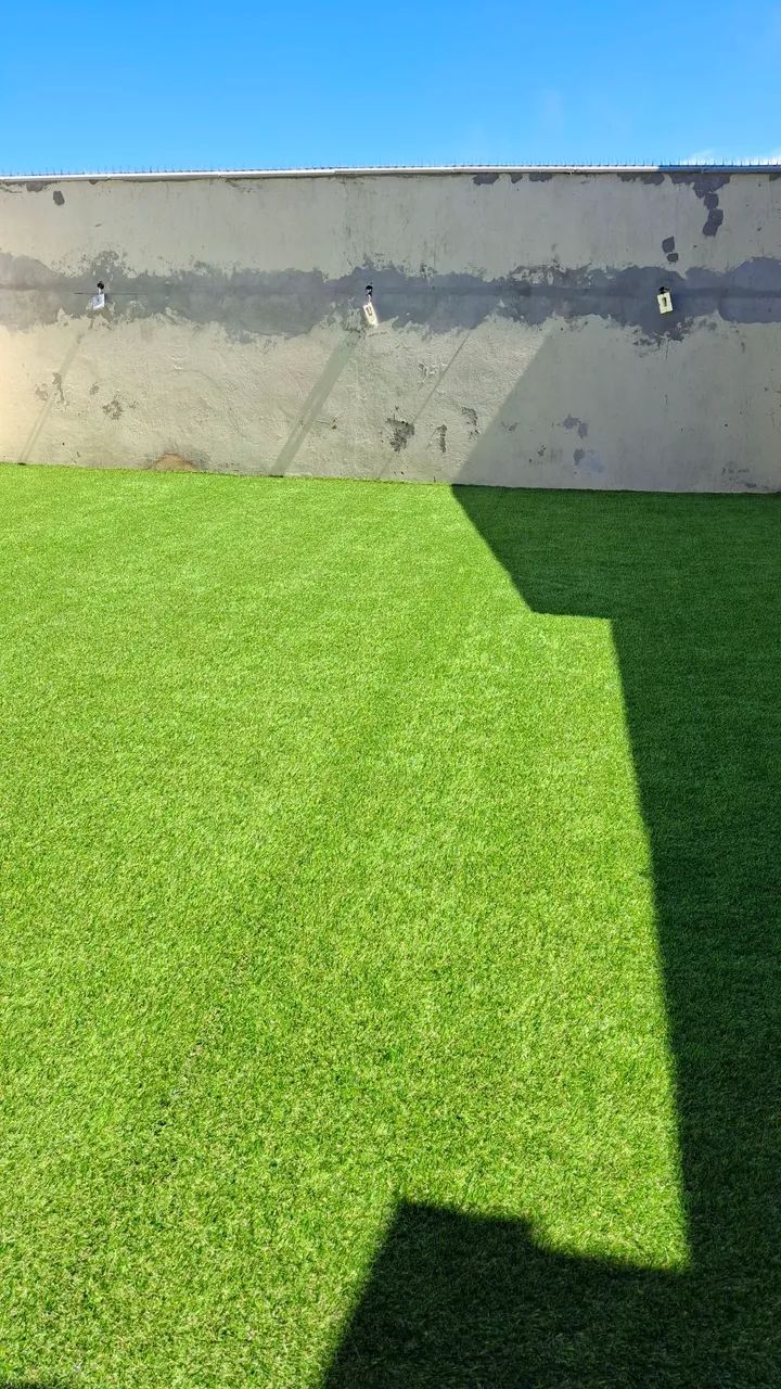 Grama sintética Gardem 20mm Bicolor  - Foto 2