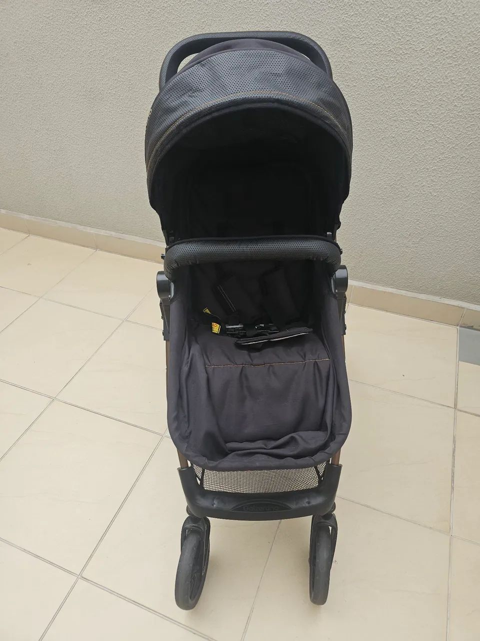 Carrinho de Bebê Berço Moisés Passeio Napoli, Galzerano , Estado de novo  - Foto 4