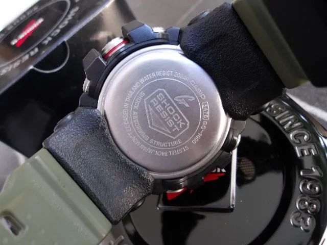 Relógio Casio G-shock Mudmaster GG-1000 verde - Foto 3