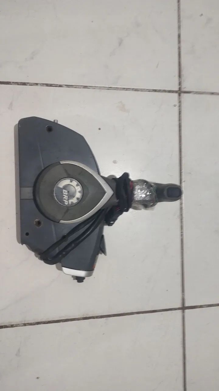 Manete elétrico para motor de popa  - Foto 3