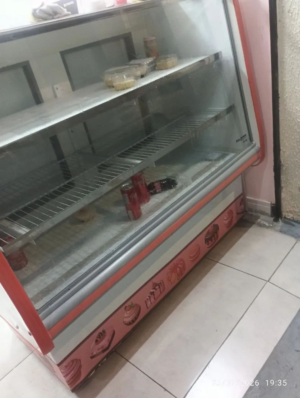 Balcão refrigerado.1.20m 