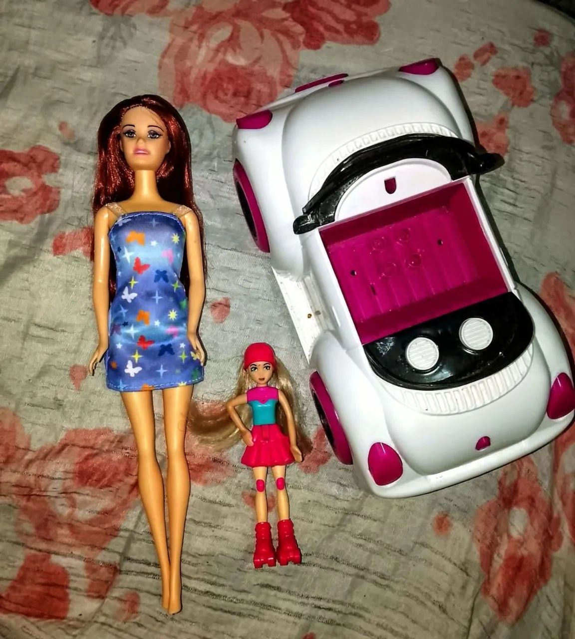 Kit Boneca e Carrinho Conservados - Foto 5