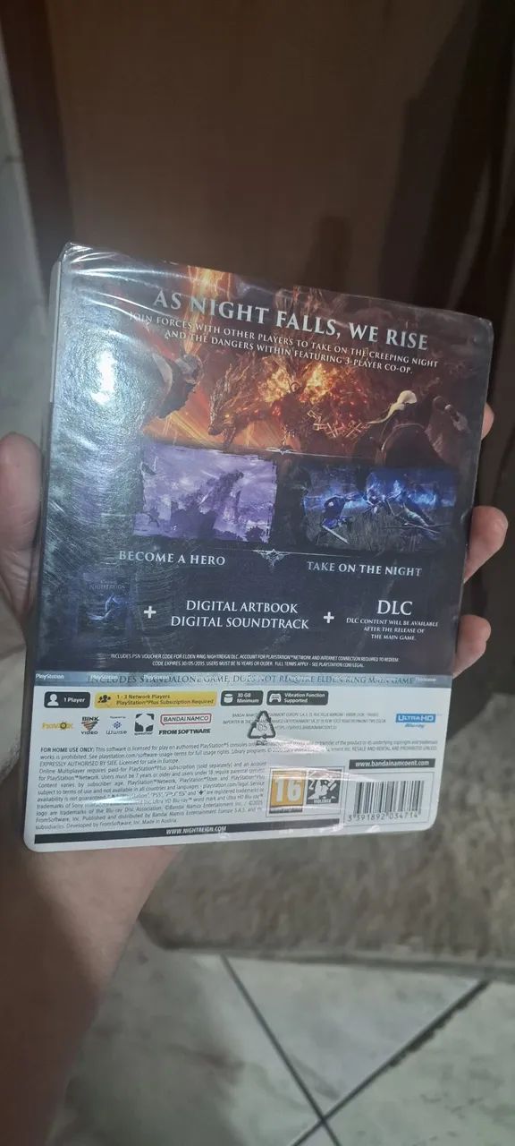 elden ring nightreign seekers edition ps5 lacrado - Foto 2