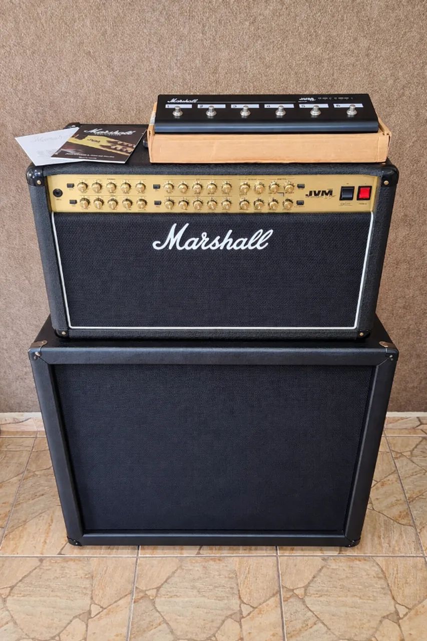 Amplificador Marshall Jvm410c Valvulado / Inglês