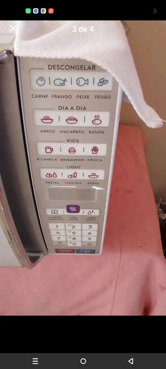 Microondas semi novo - Foto 3