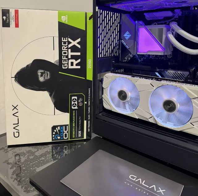 RTX 2060 6GB GALAX PLUS EX WHITE | Envio OLX Pay