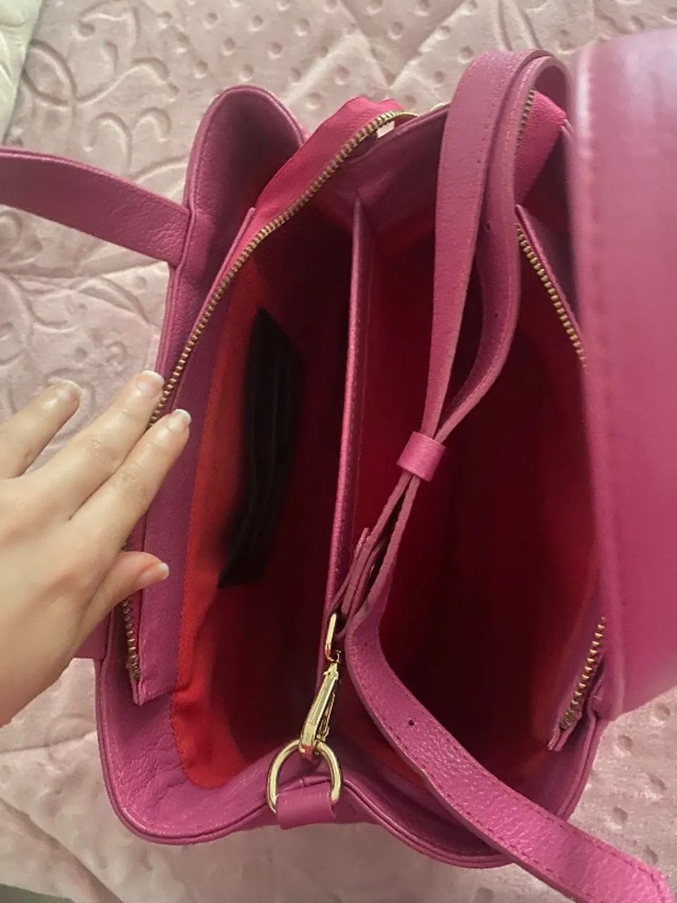 Bolsa de couro legítima Marca Balaia - Foto 3