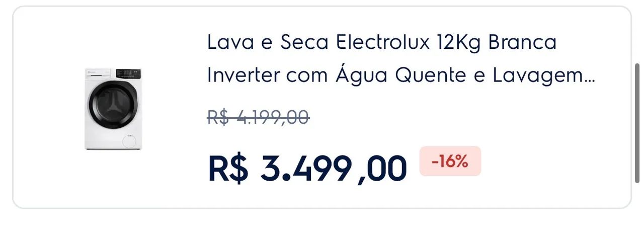 Lava e seca Electrolux 11kg - Foto 4