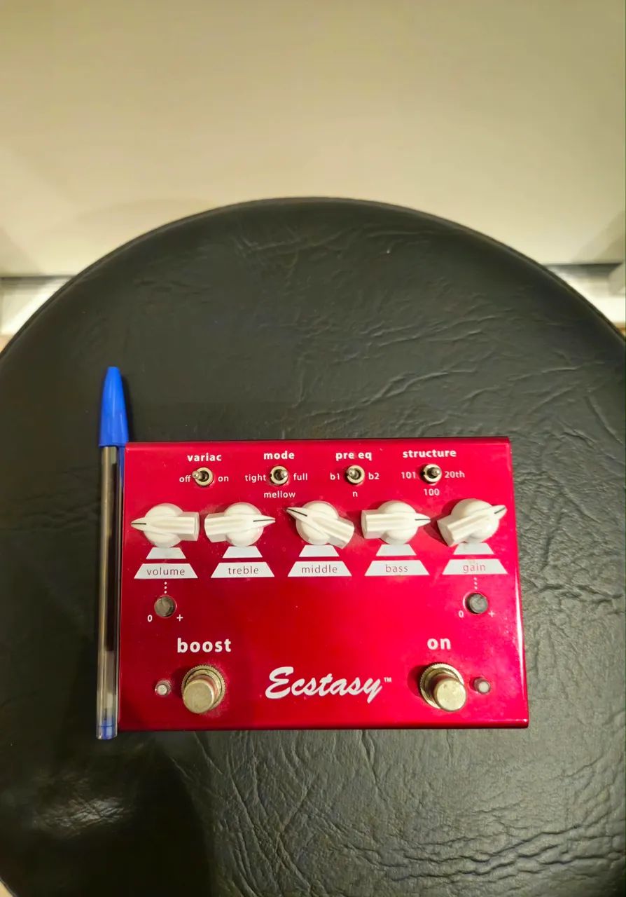 Pedal Bogner Ectasy Red - Foto 3