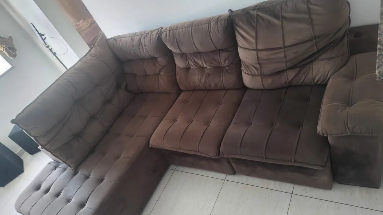 Sofa retrátil grande 