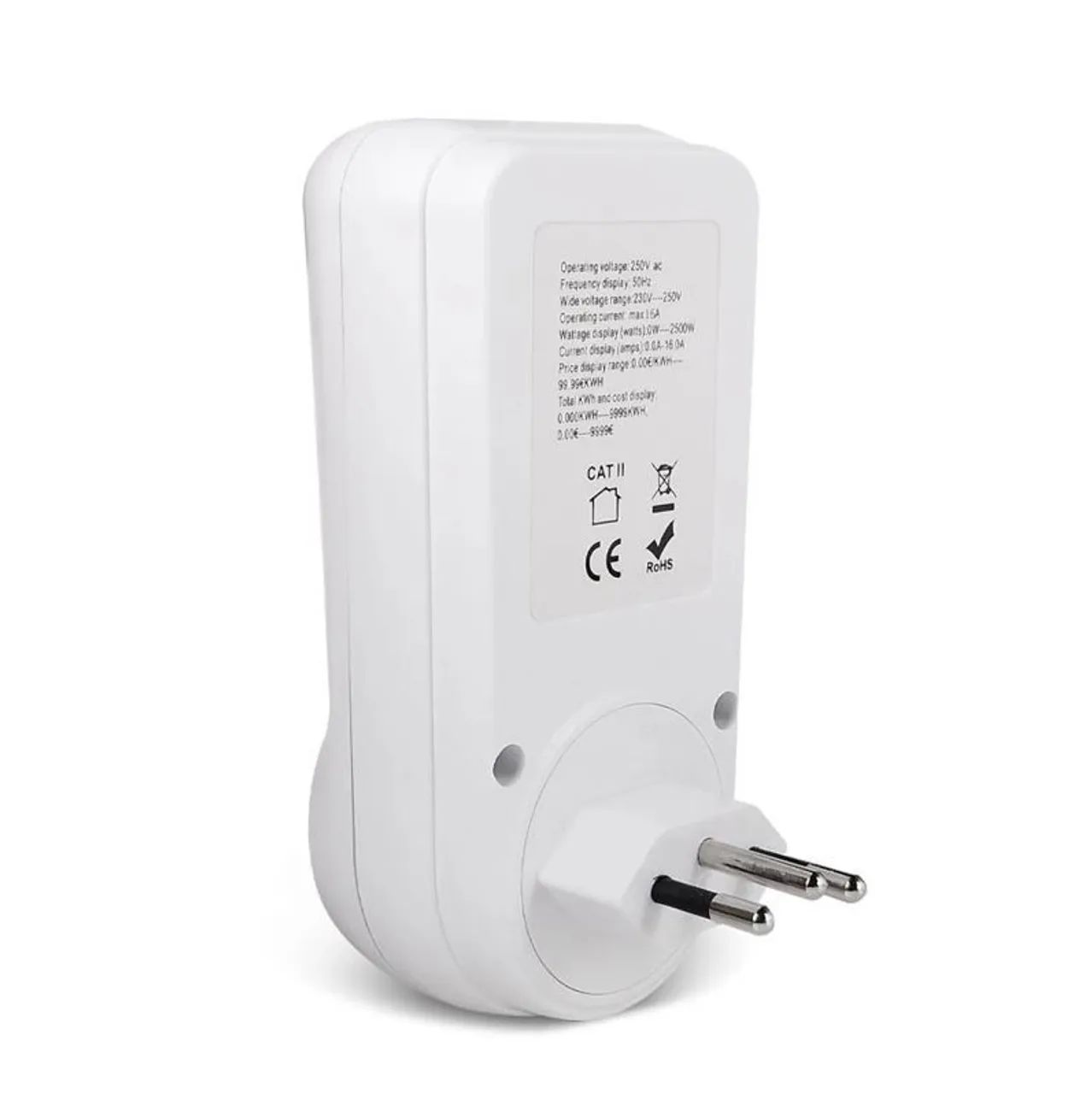 Wattimetro Digital Medidor De Consumo Energia Tomada Bivolt - Foto 5