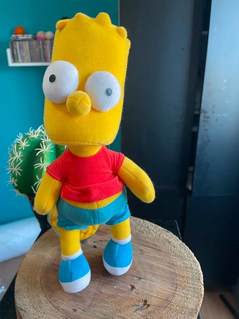 Bart Simpson Pelúcia 20cm - Usado