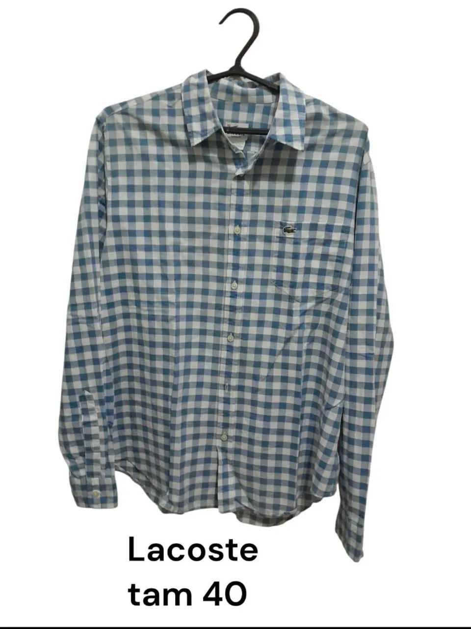 Camisa social La Coste