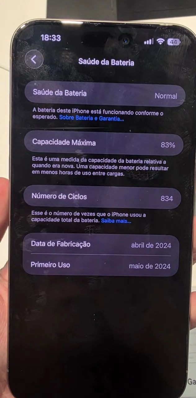 Troco IPHONE 15Pro 256GB Max em S25 - Foto 3