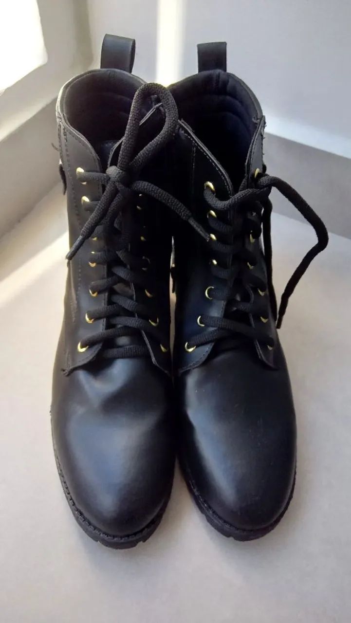 Bota Coturno Feminino Seminova 39/40  - Foto 4