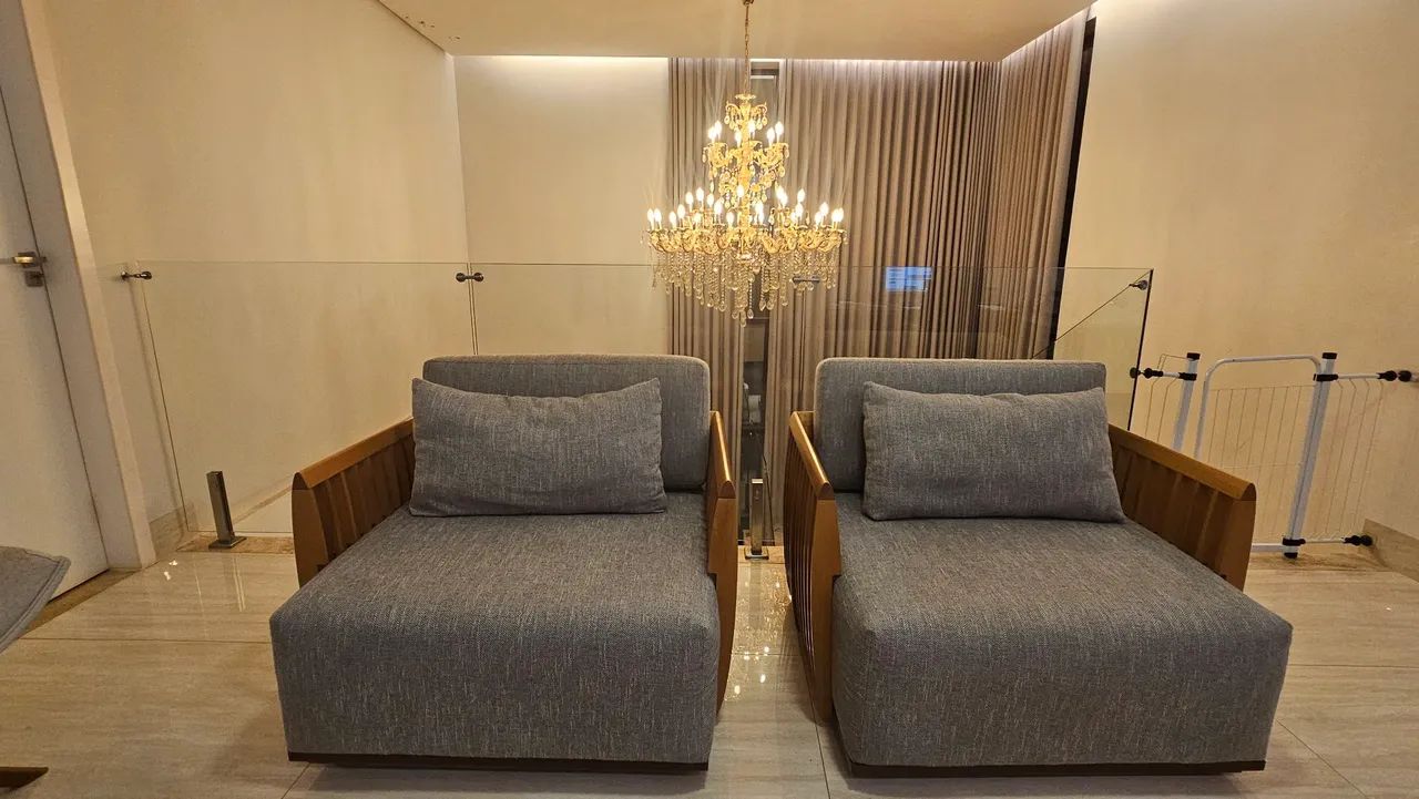 Poltronas Araçary Linho Maciça  - Foto 5