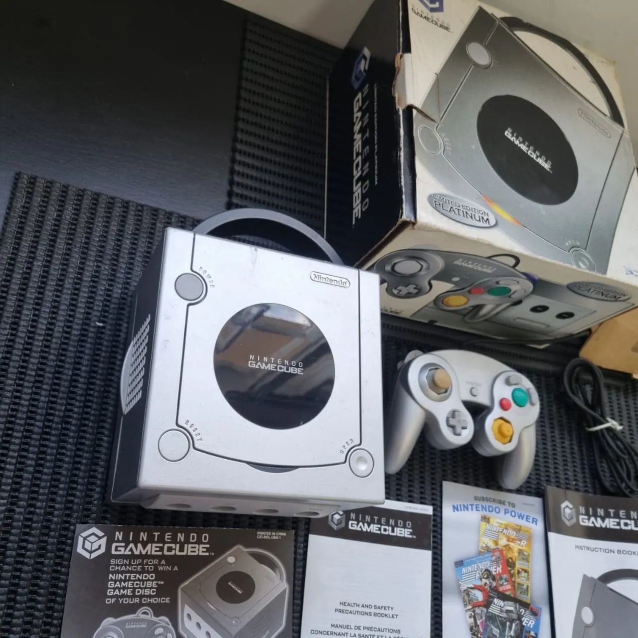 Nintendo game cube Prata na caixa - Foto 5
