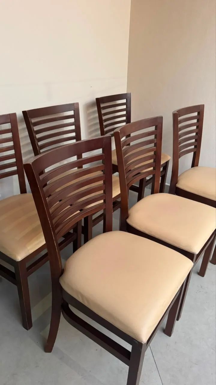 Conjunto Cadeiras Sala de Jantar 
