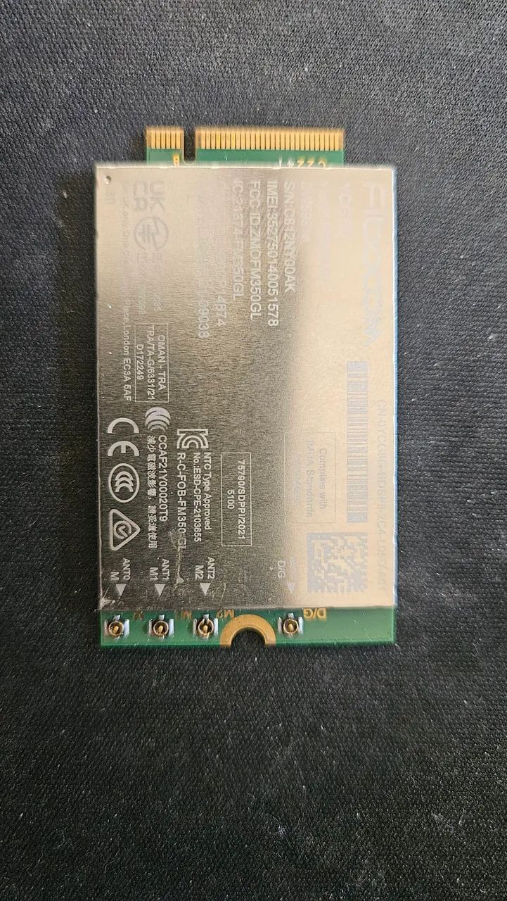 Modem 5G Fibocom FM350-GL - Foto 2