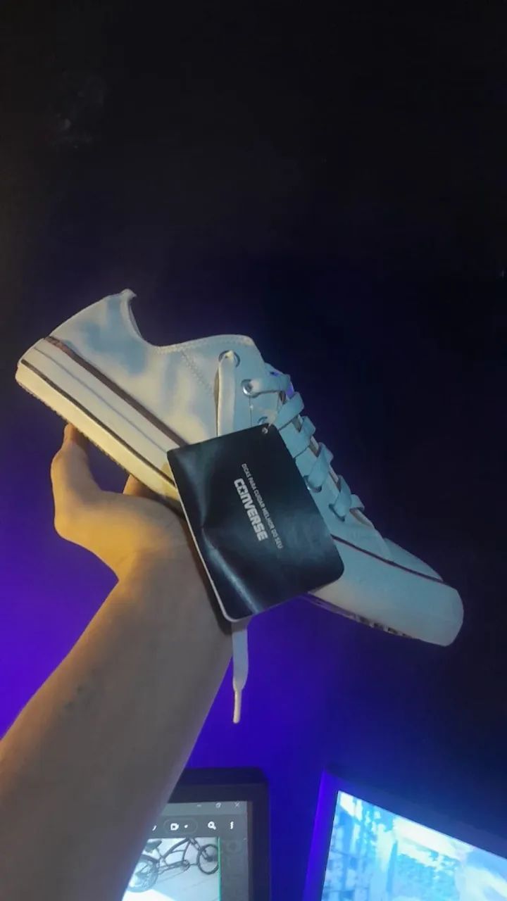 all star branco novo