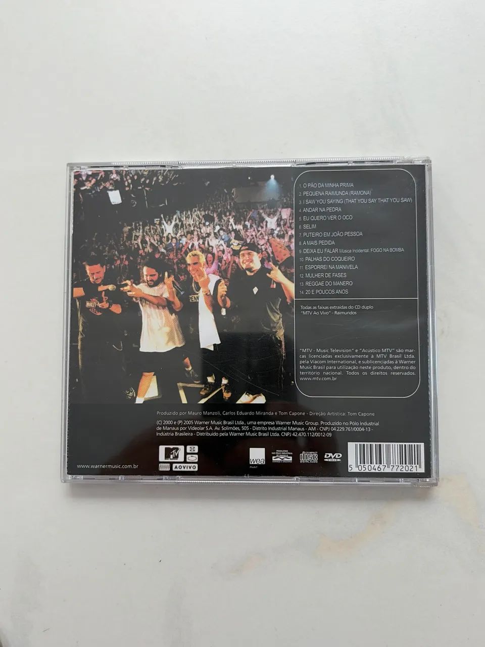 CD + DVD Raimundos MTV Ao Vivo Original - Foto 4