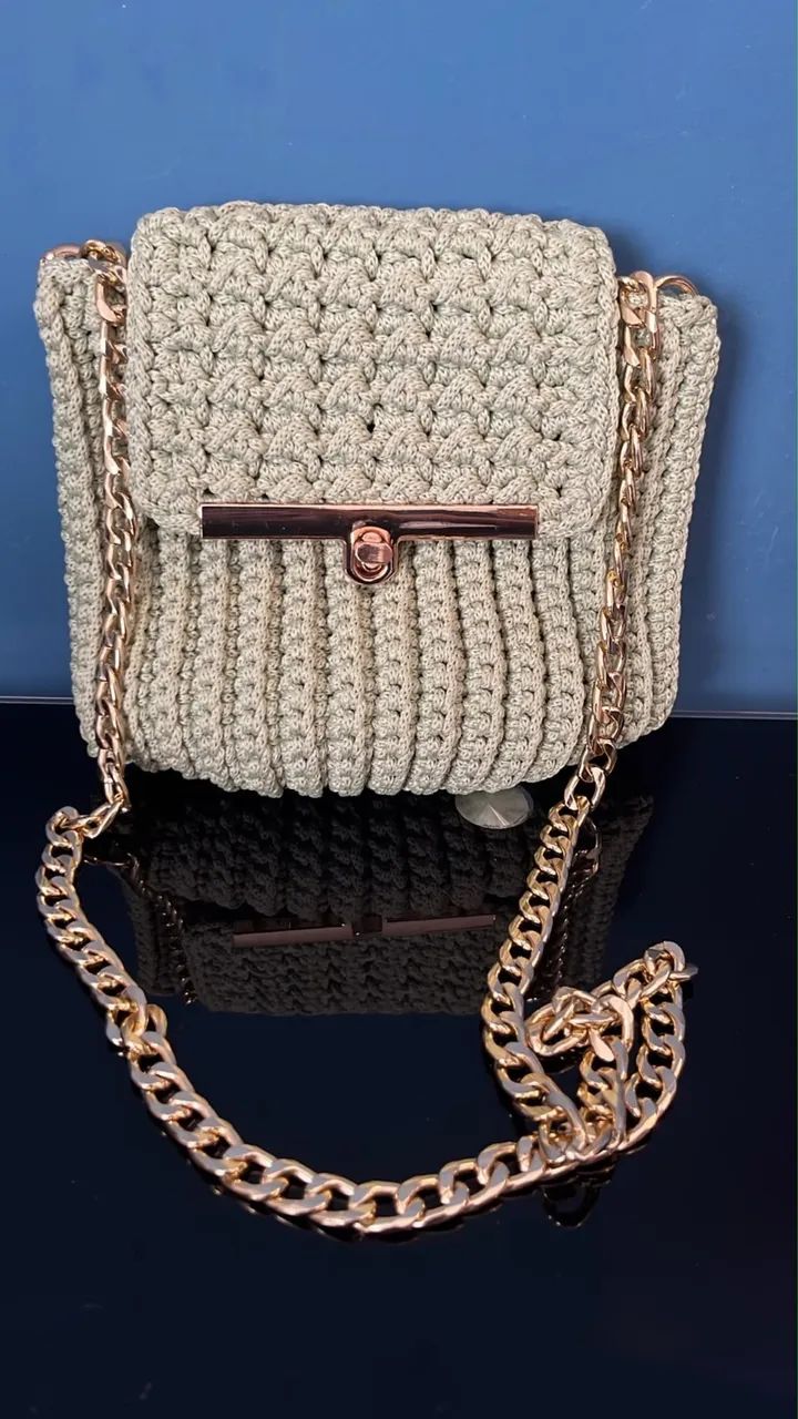 Bolsa de crochê  - Foto 2
