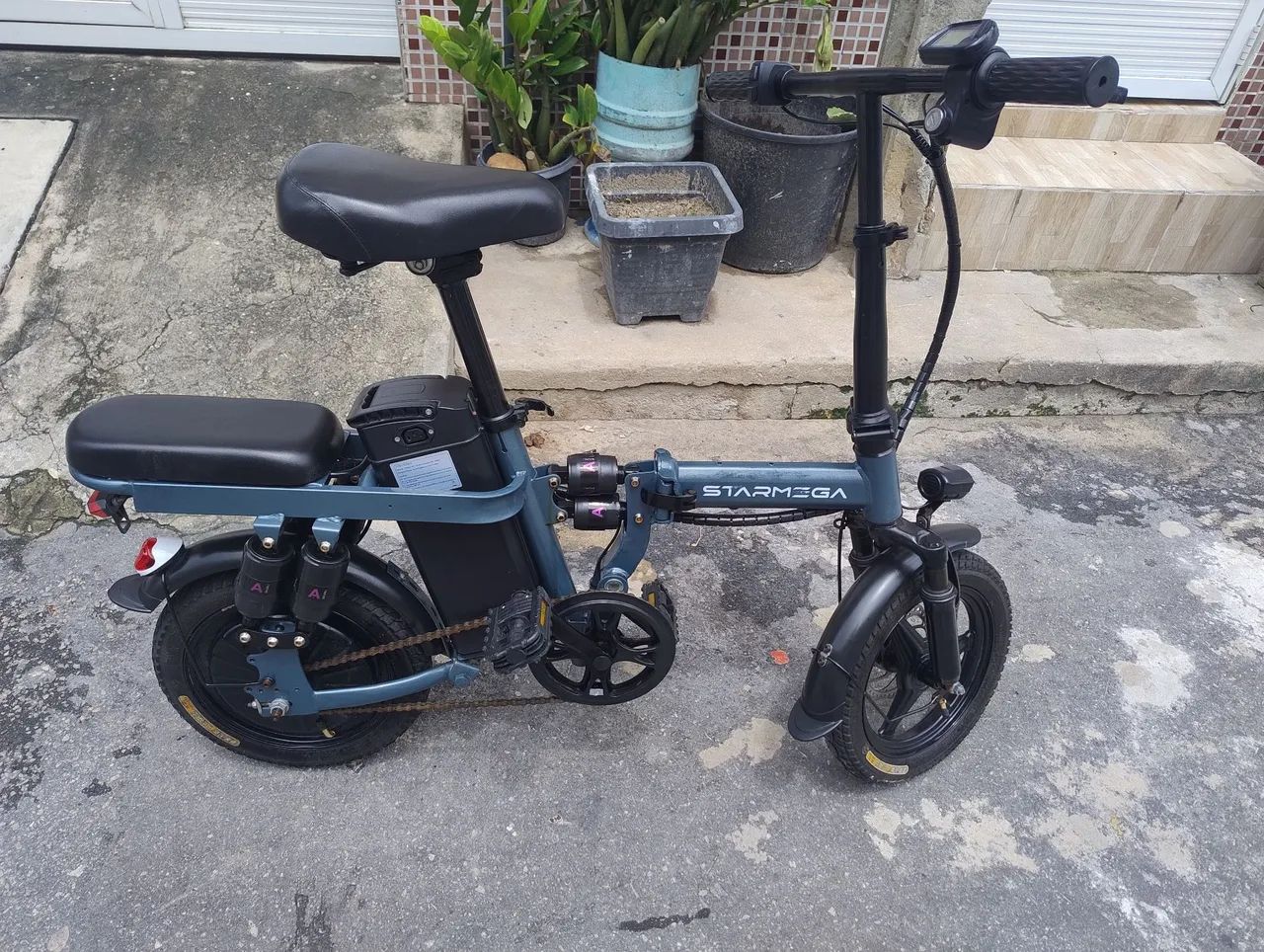 Bicicleta/moto elétrica starmega