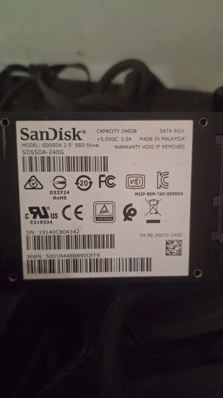 SSD 240GB SANDISK