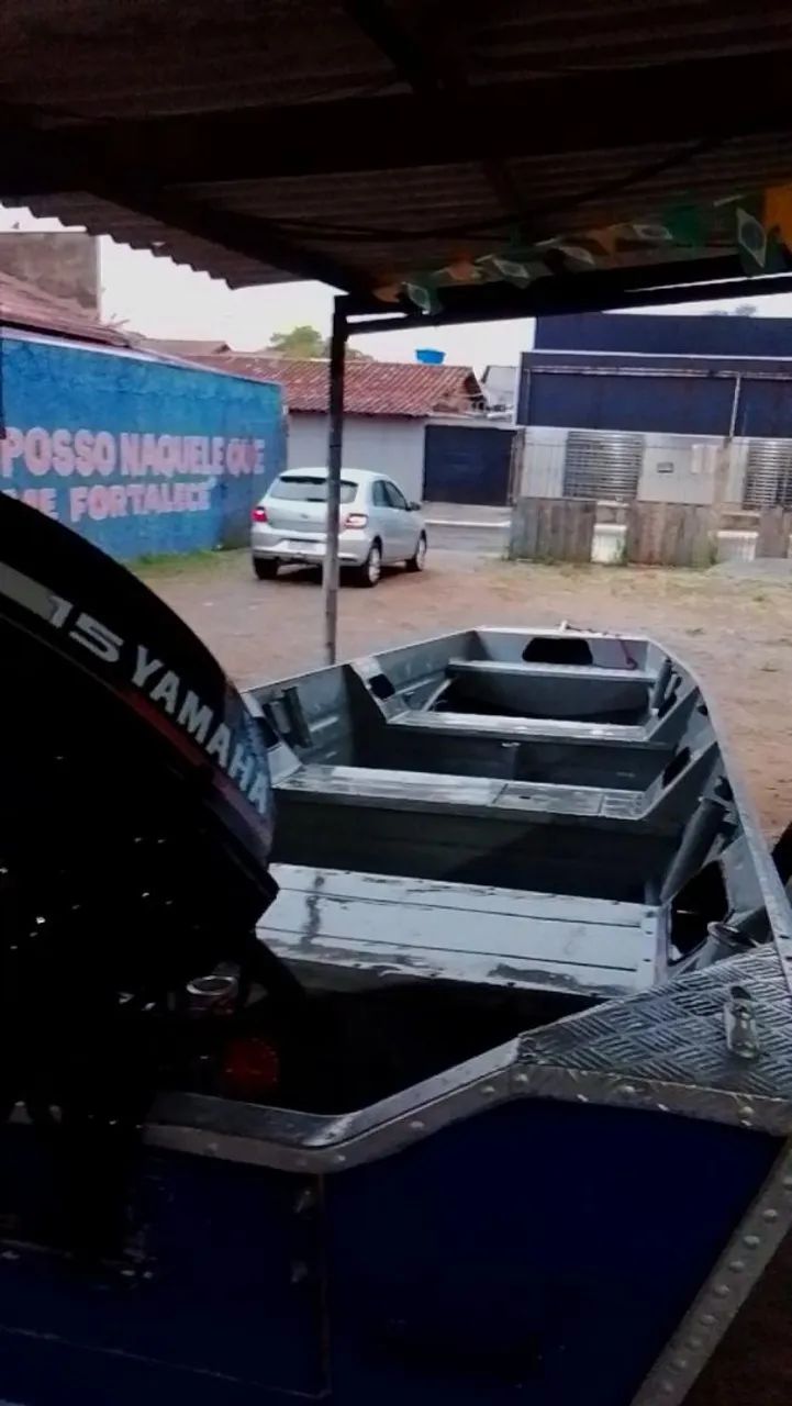 Barco Canoa tralha completa  - Foto 4