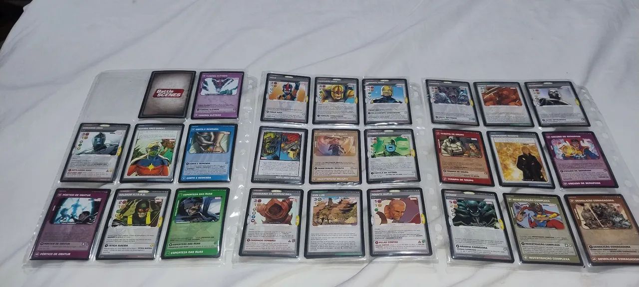 Coleção 33 no cartas RPG Battle Scenes Marvel  - Foto 2