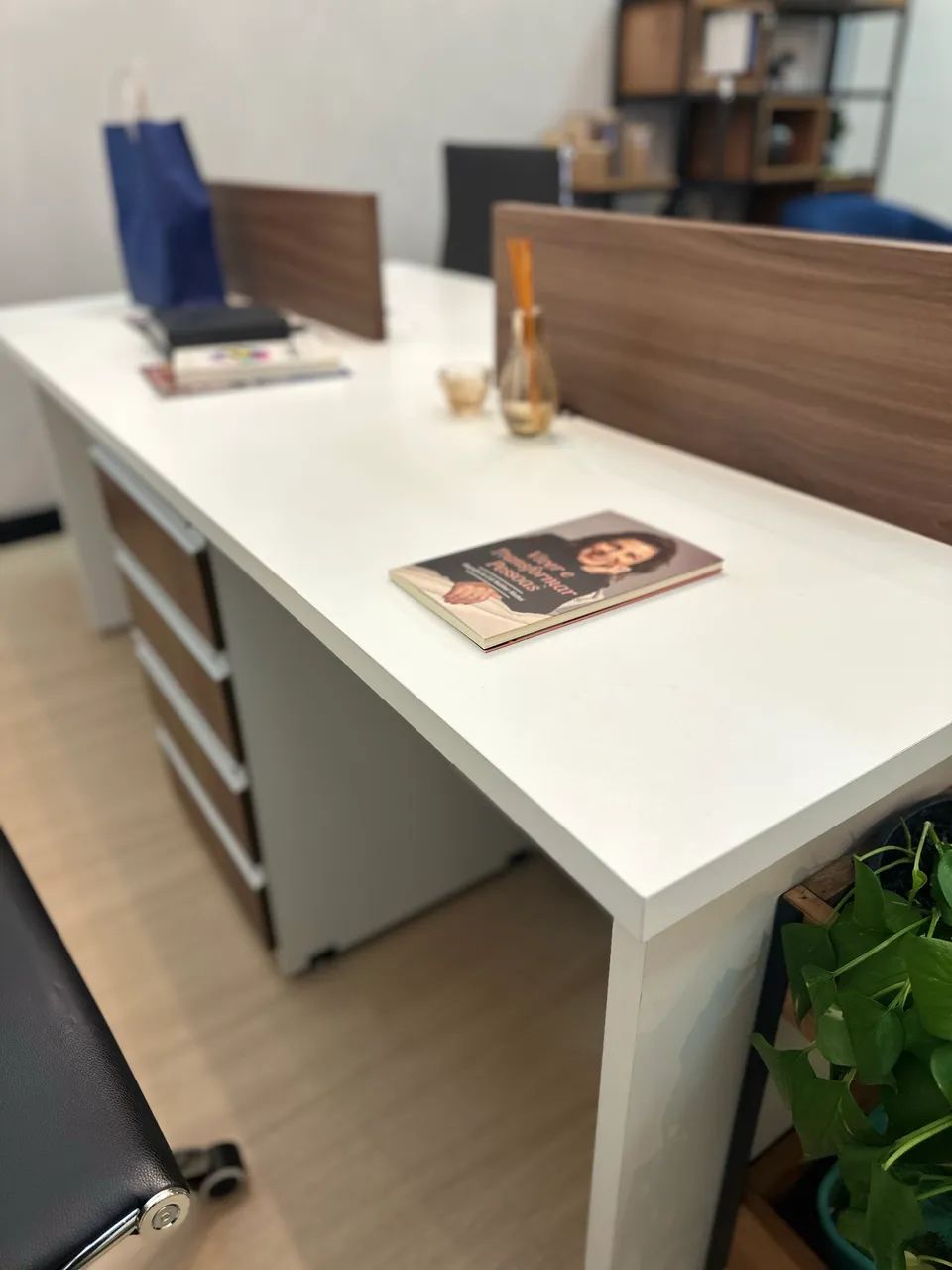 Mesa escritório 4 lugares 