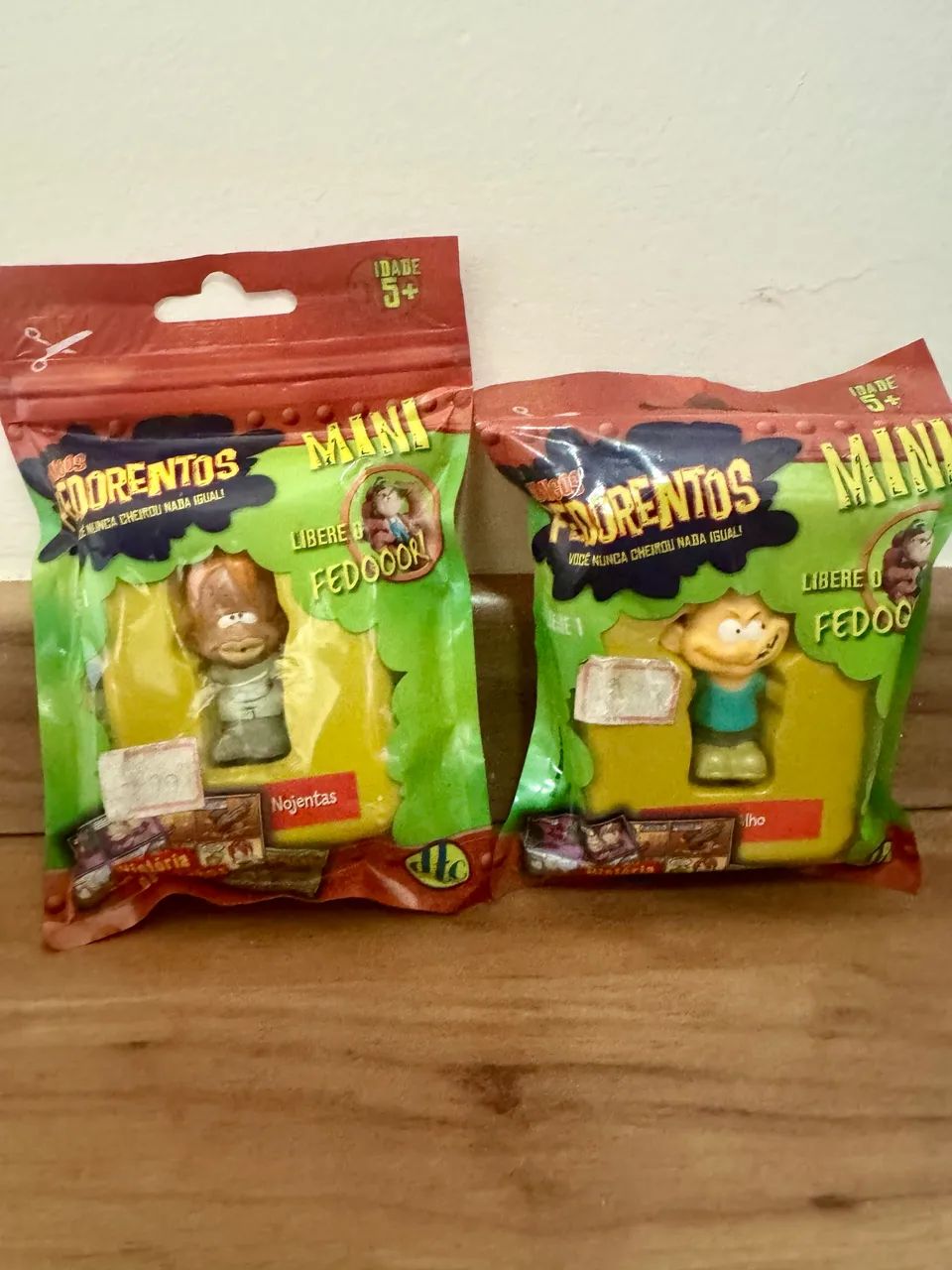Bonecos antigos Mini Fedorentos 