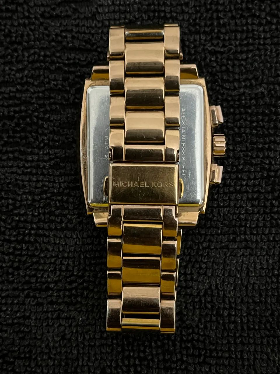 Relógio Michael Kors ouro rosa  - Foto 3