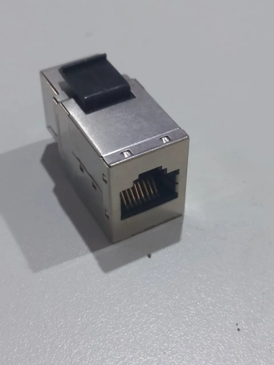 Conectores Fêmea / Fêmea RJ45 CAT-6 blindado; - Foto 3