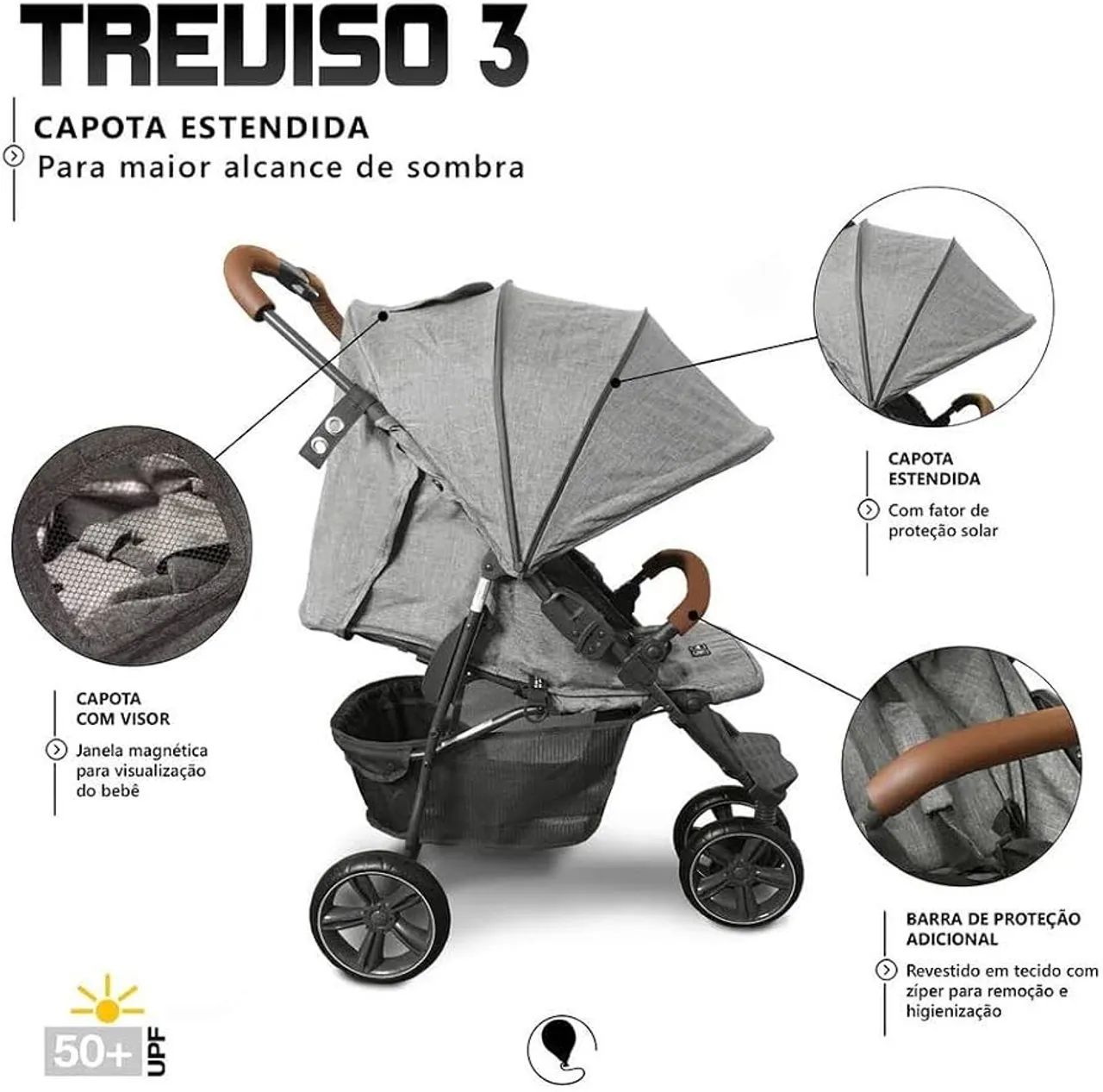 Carrinho de Bebê  - Foto 5