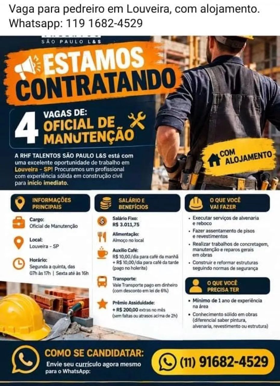 PEDREIRO #1428