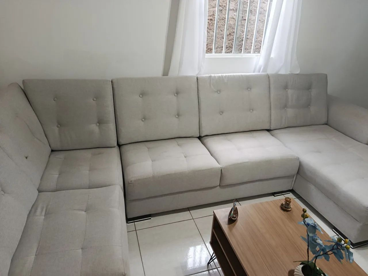Vende-se sofá seminovo e em perfeitas condições  - Foto 3