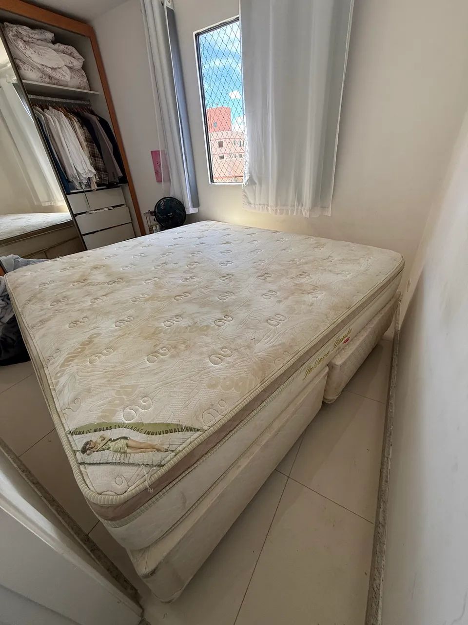 Cama King Size Herval Pallace Bamboo Plus - Foto 3