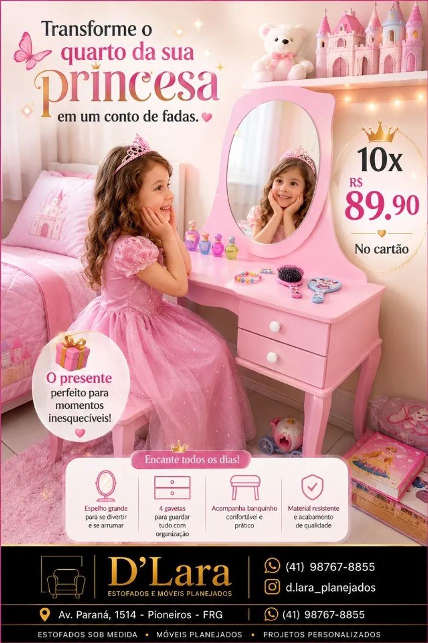 Como vai o espelho espelho meu da sua princesa?