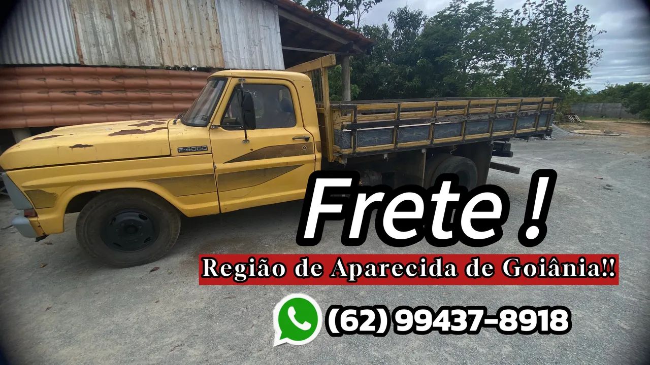 Frete na região de Aparecida de Goiânia 
