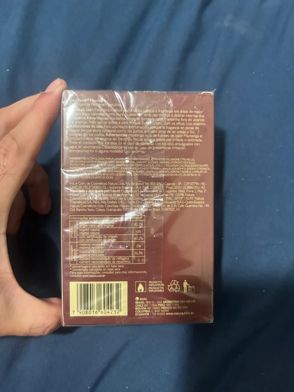 PERFUME NATURA HOMEM SAGAZ  - Foto 4