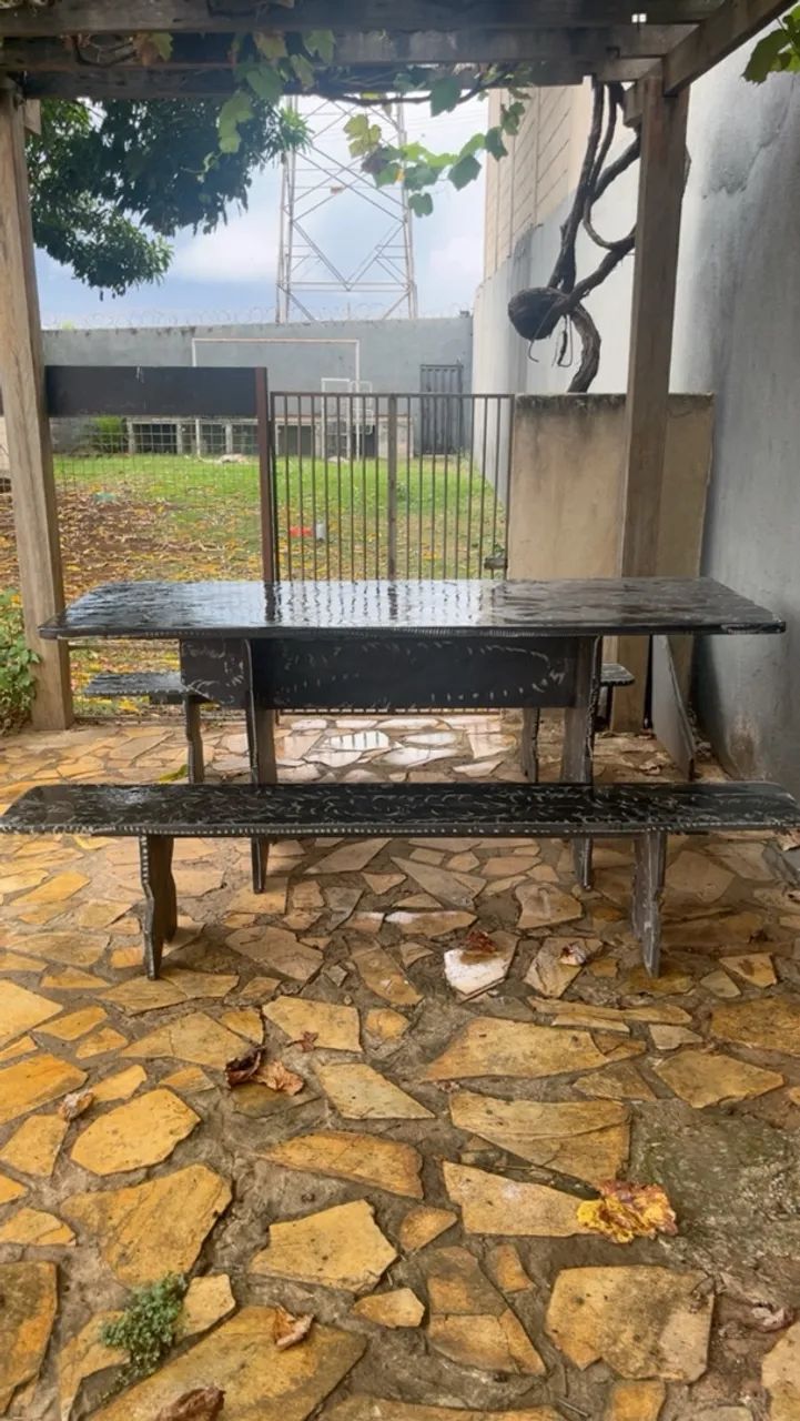 Mesa de ardósia reforçada  - Foto 2