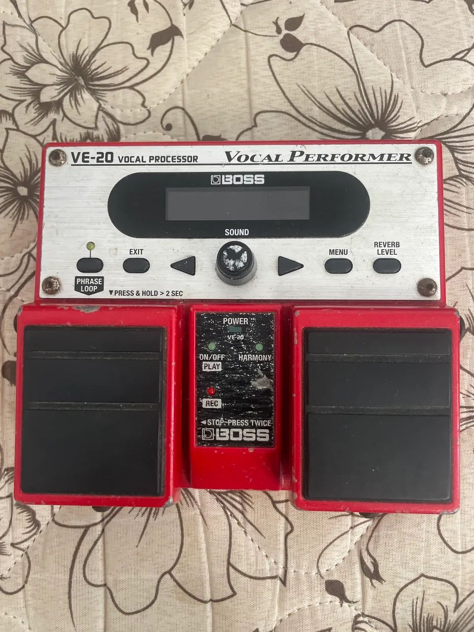 Pedal de Voz VE-20 BOSS - Instrumentos musicais - Jardim das