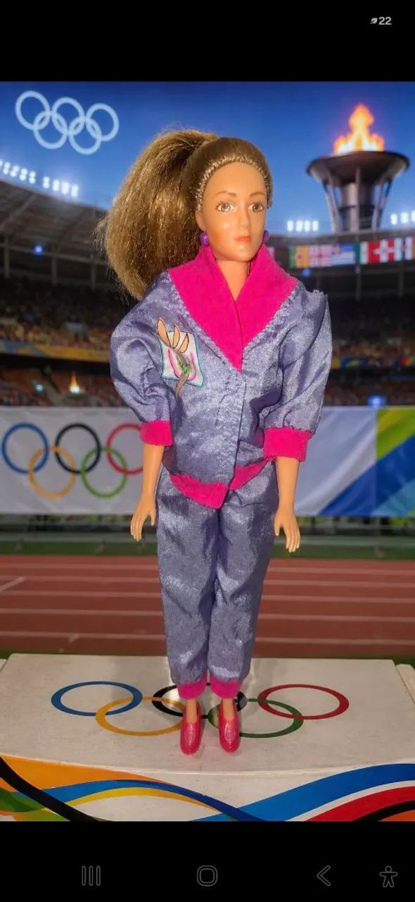 Boneca Hortênsia campeã mundial de basquete em 1994 - Foto 2