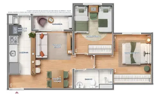 PLANTA 47m²