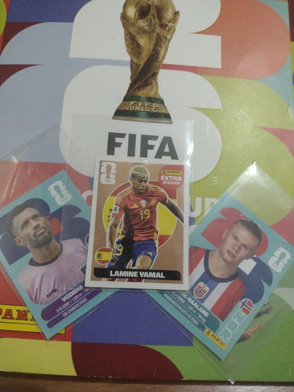 Combo 3x figurinha Copa 2026 