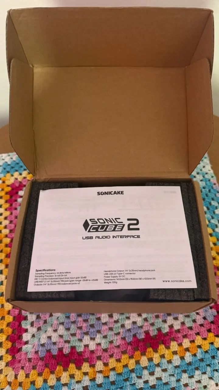 interface de audio sonicake sonic cube 2 - Foto 3